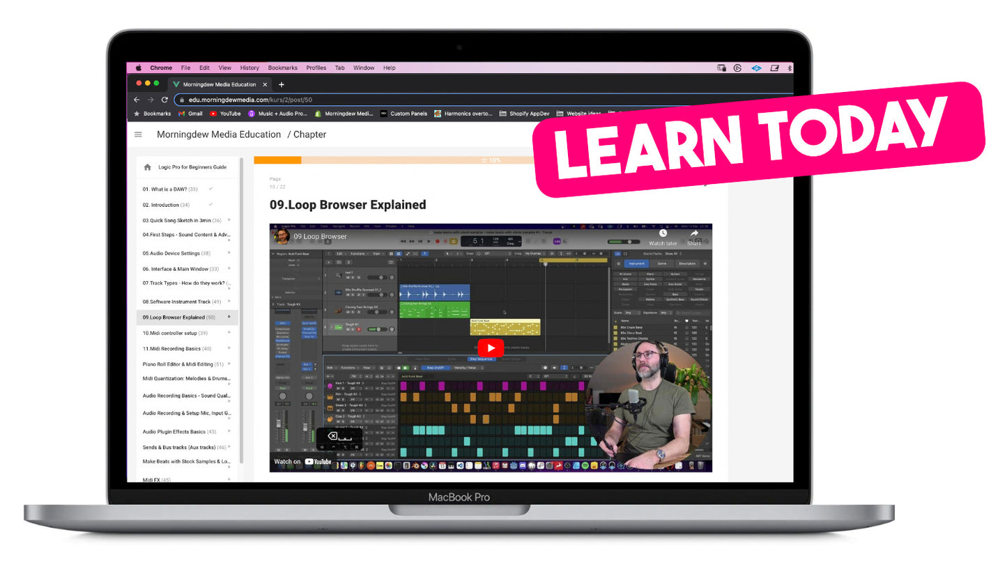 Logic Pro for Beginners Course