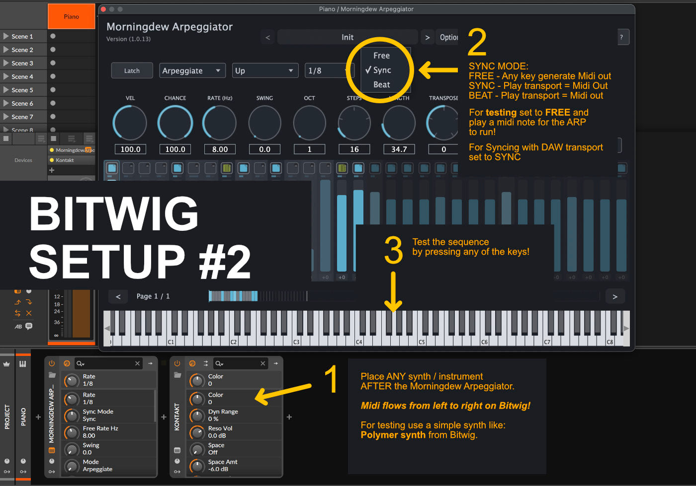 Morningdew Arpeggiator