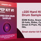 PEP Kit #1 Electronic Drum Samples