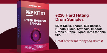 PEP Kit #1 Electronic Drum Samples